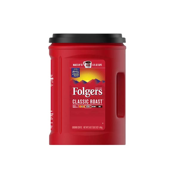 Café molido tostado clasico Folgers 1,44Kg 